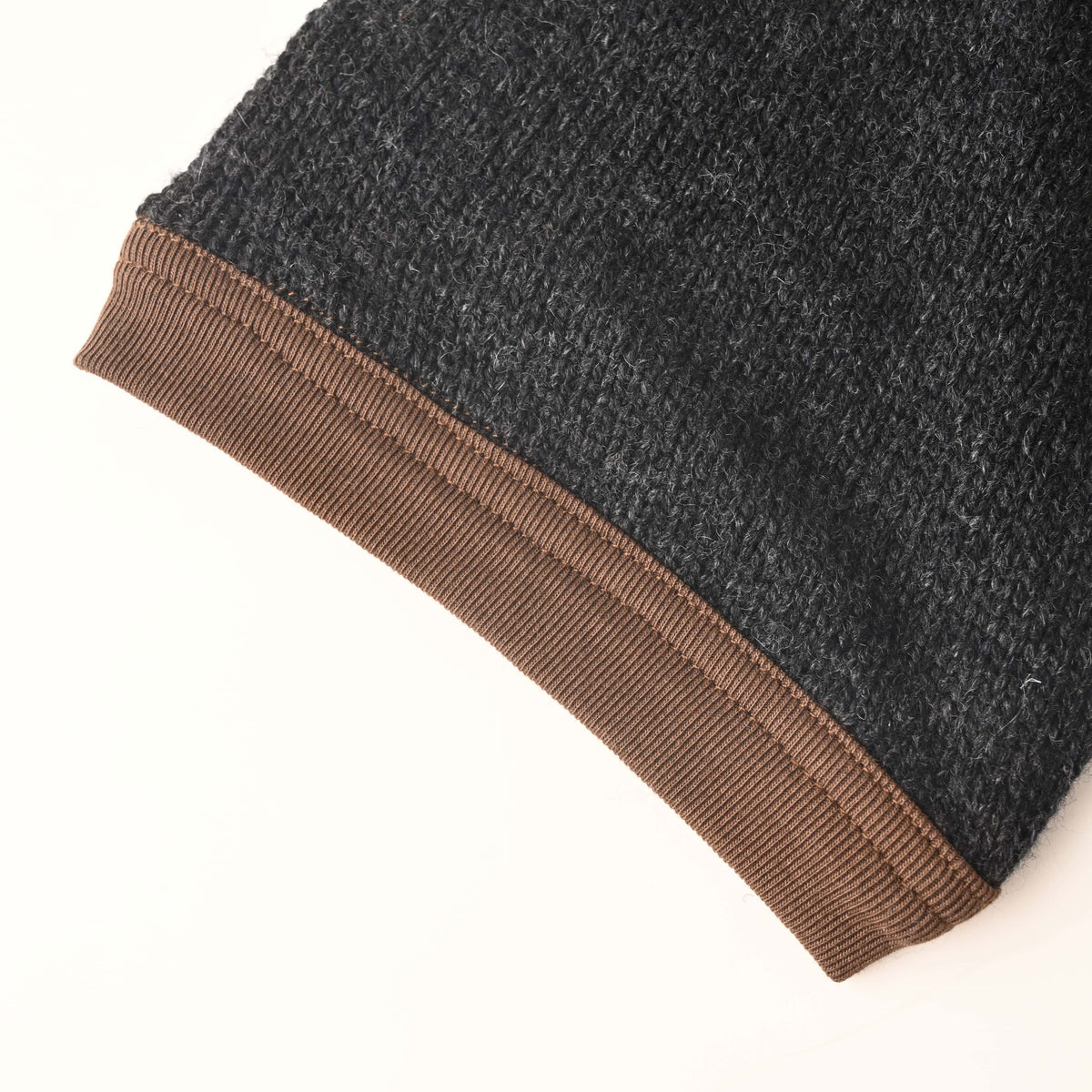 Prada Back-Neck Triangle Logo Knit Short-Sleeve T-Shirt