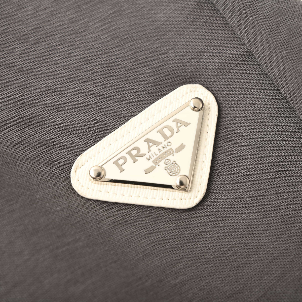 PRADA Triangle-Logo Tapered Joggers with Contrast Back Pocket