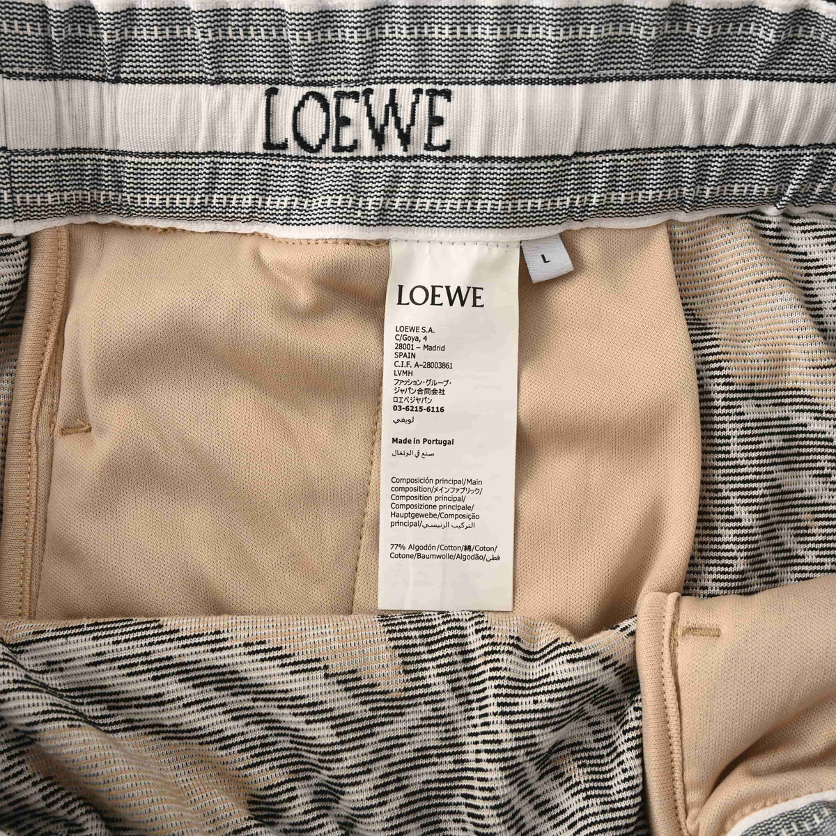 112_LOEWE罗意威 毛巾布提花抽绳短裤