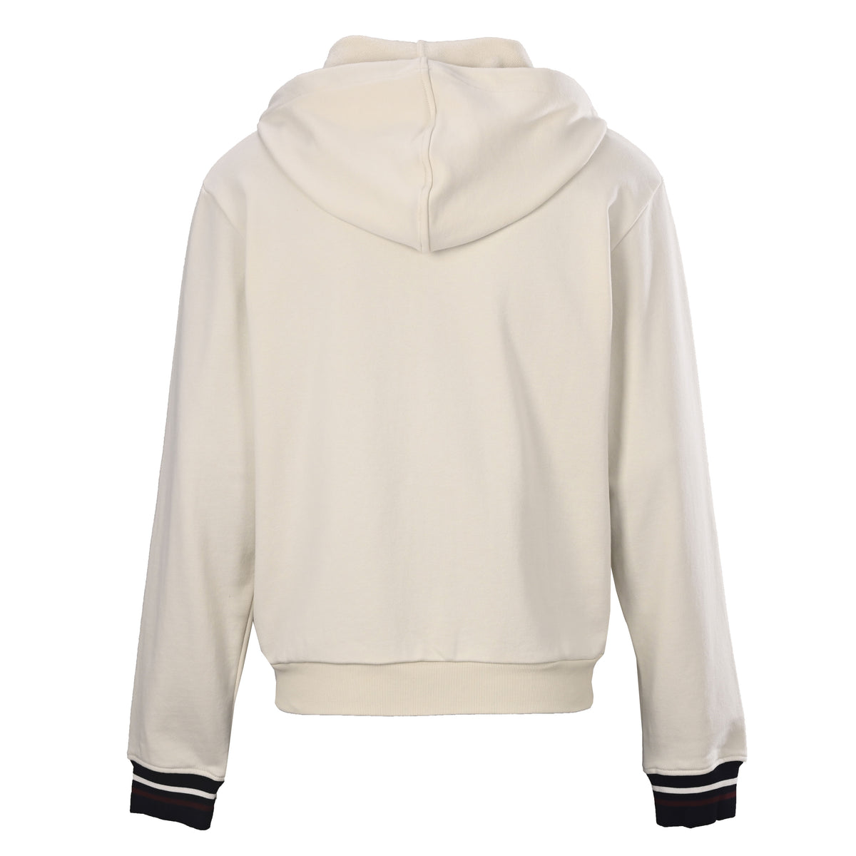 Prada Relaxed-Fit Graffiti Print Zip-Up Hoodie