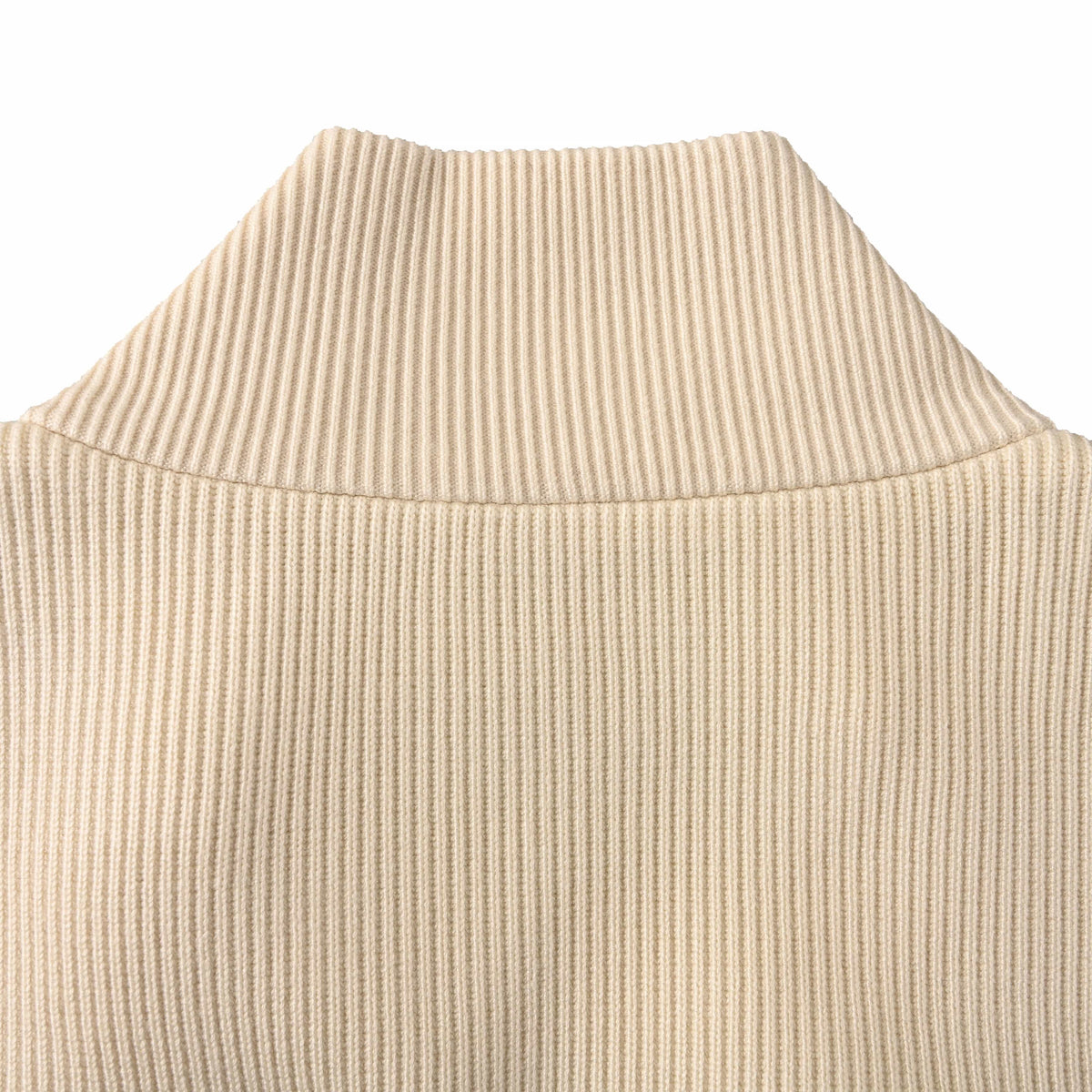 Prada Unisex Striped Knit Zip-Up Cardigan with Stand Collar