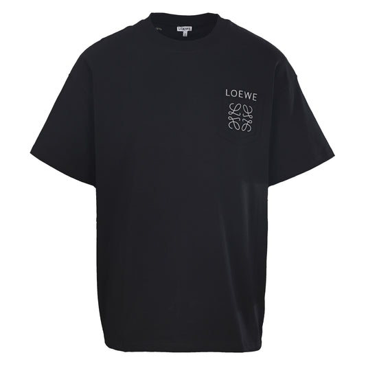 132_Loewe_罗意威 浮雕字母Logo反光短袖T恤