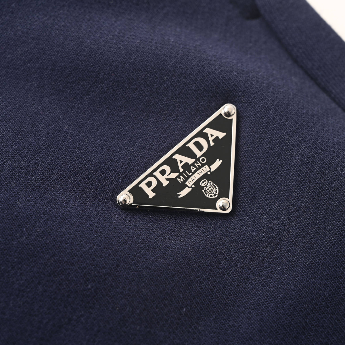 Prada Unisex Bermuda Shorts with Triangle Logo