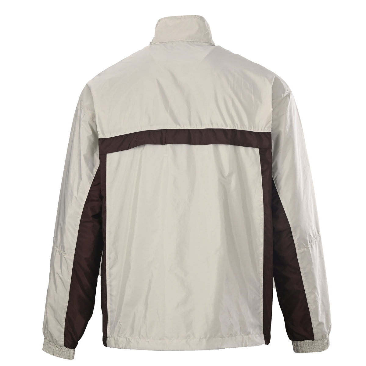 Prada Colorblock Recycled Nylon Stand-Collar Jacket with Drawcord Hem