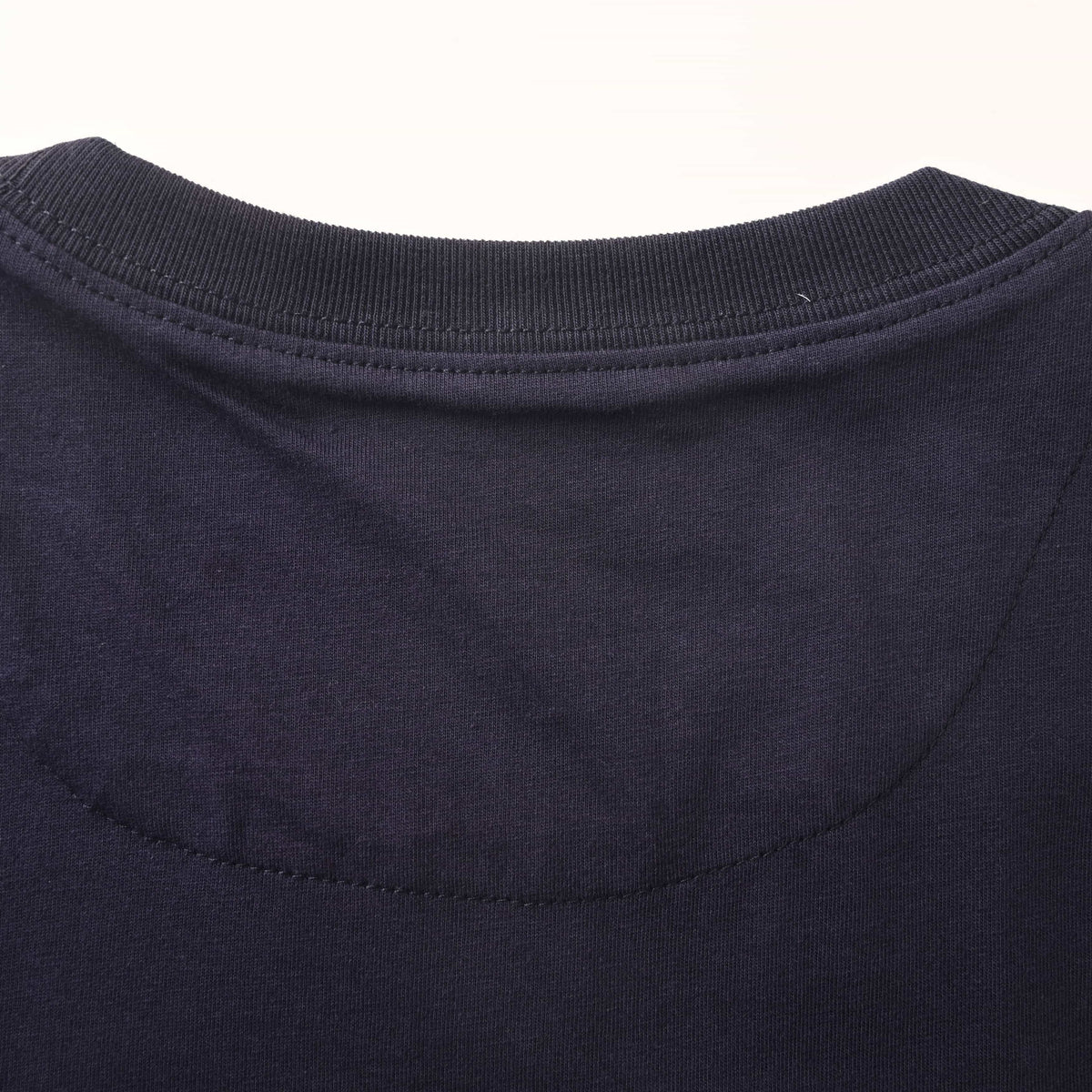 Prada Relaxed-Fit Cotton T-Shirt with Tricolor Label | Short Sleeve