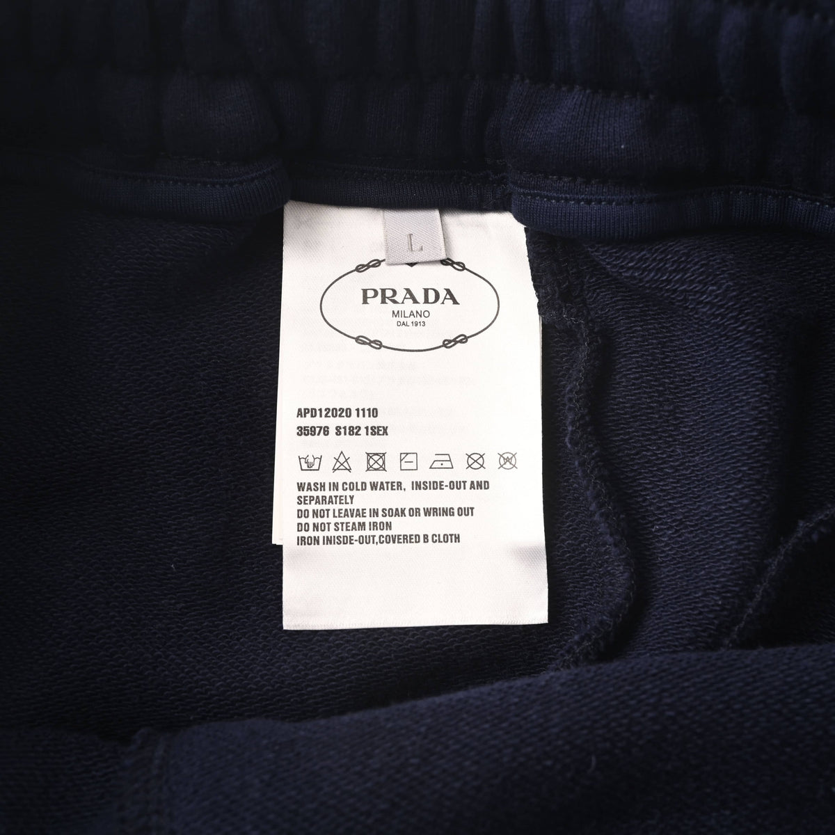 Prada Unisex Bermuda Shorts with Triangle Logo