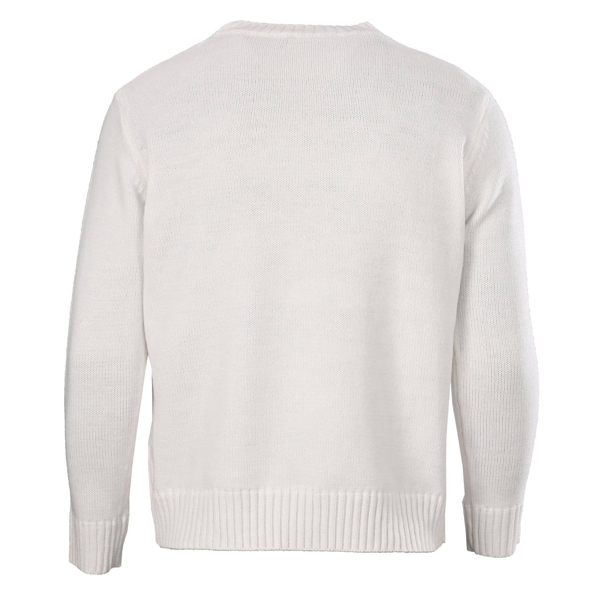 Prada Unisex Milano Logo Jacquard Wool-Blend Crewneck Sweater