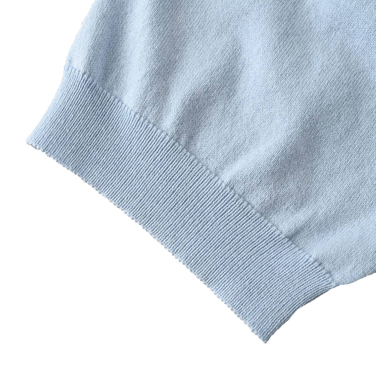 Prada Sleeve Lettering Jacquard Short-Sleeve Knit T-Shirt