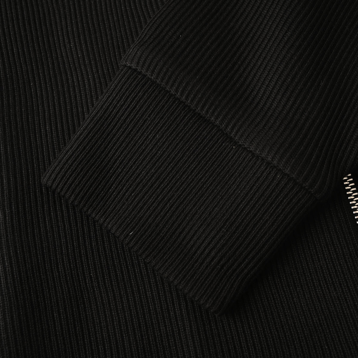 Prada Unisex Striped Stand-Collar Knit Cardigan with Triangle Logo