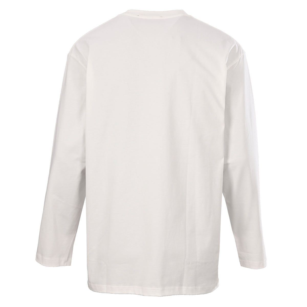 Prada Sorona-Blend Long Sleeve T-Shirt with Triangle Logo Zip Pocket
