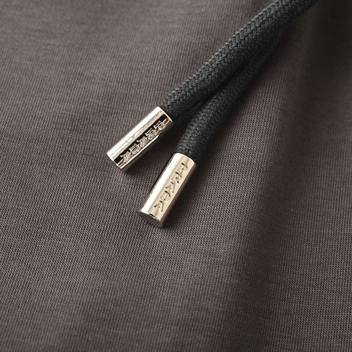 PRADA Triangle-Logo Tapered Joggers with Contrast Back Pocket