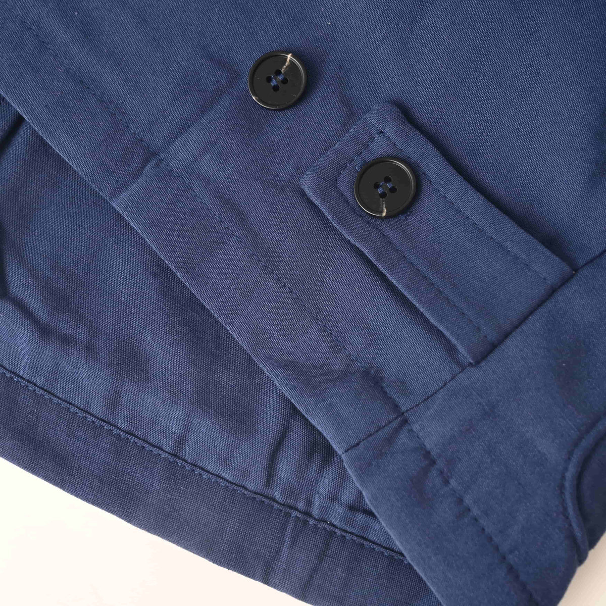 Prada Fitted Oxford Fabric Jacket with Distressed Logo Print