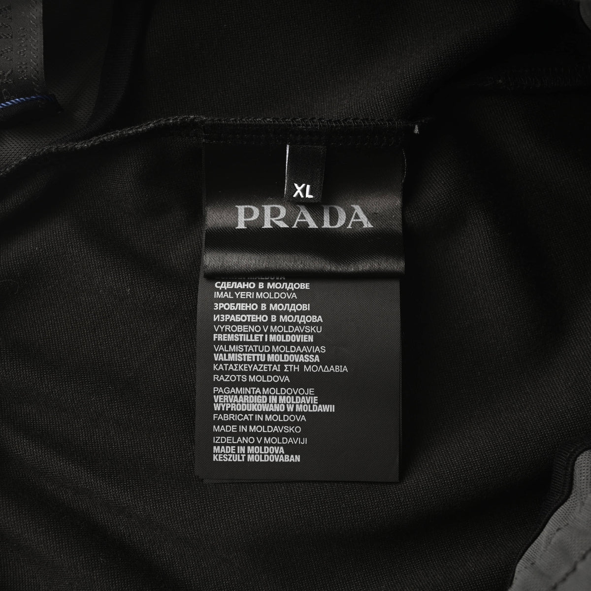 PRADA Drawstring Tapered Joggers with Rear Flap Pocket