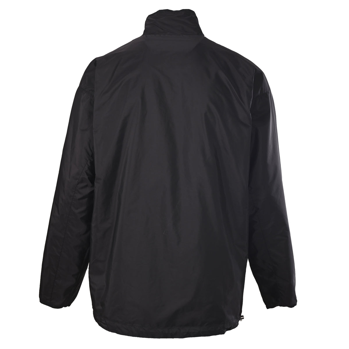 Prada Reversible Brown & Black Colorblock Nylon Stand-Collar Jacket