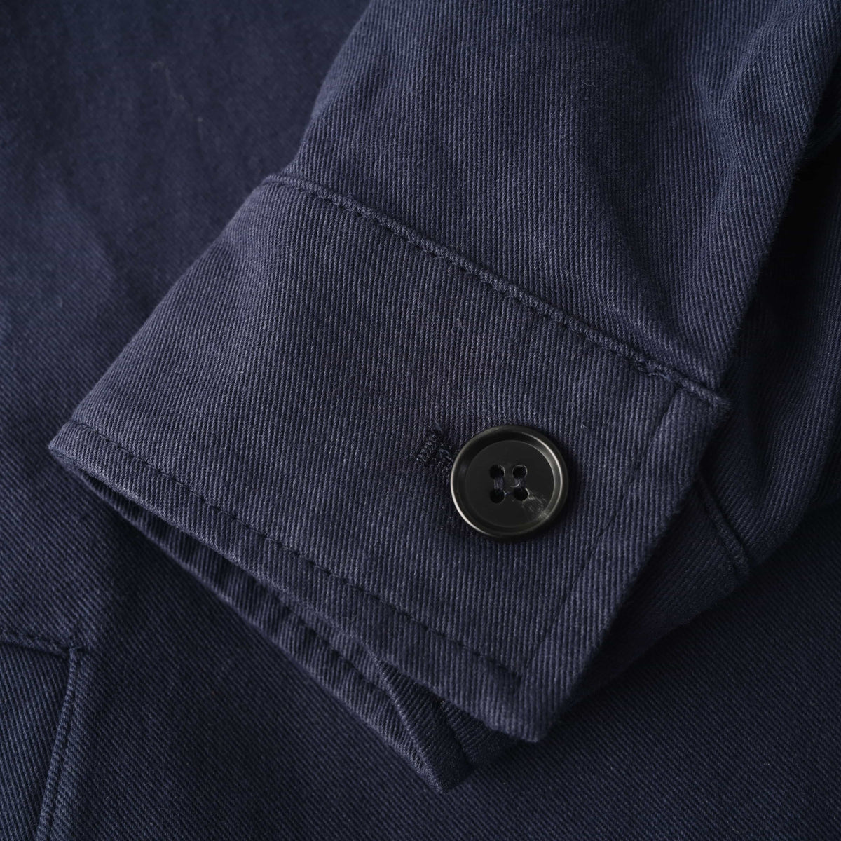 Prada Relaxed-Fit Cotton Harrington Jacket with Leather Collar