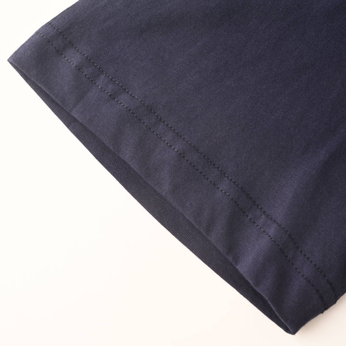 Prada Relaxed-Fit Cotton T-Shirt with Tricolor Label | Short Sleeve