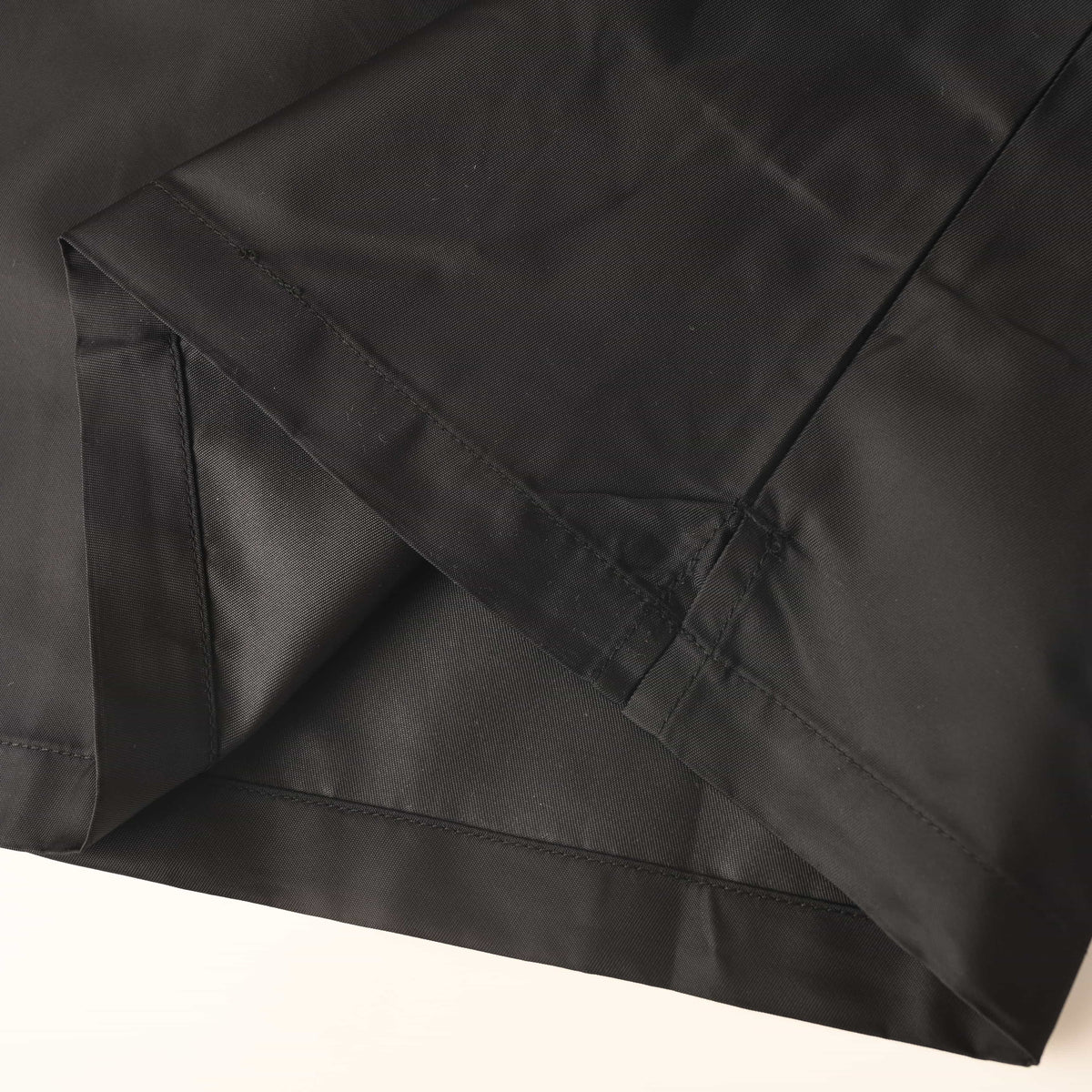 Prada Recycled Nylon Shirt Jacket with Triangle Logo Chest Pocket