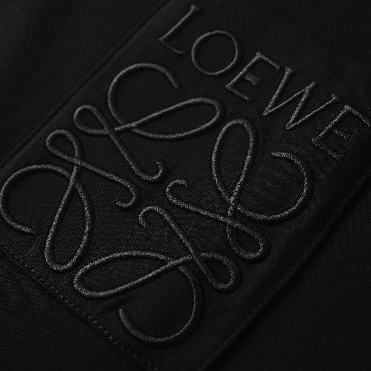 160_LOEWE罗意威 刺绣口袋LOGO短袖T恤