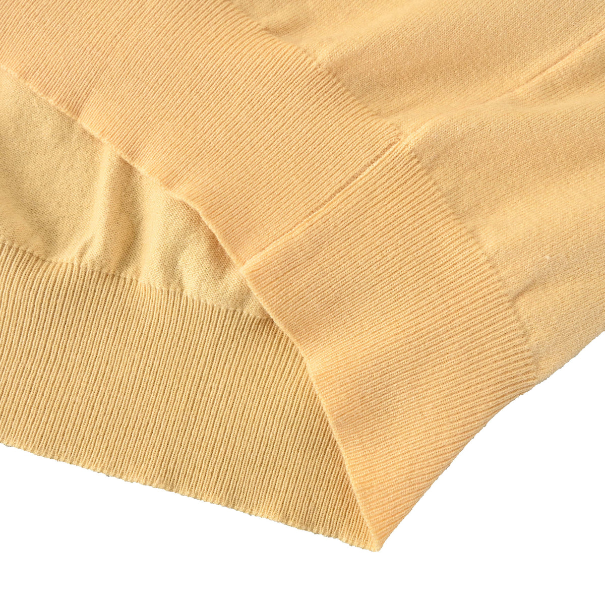 PRADA Beige Intarsia Logo Short-Sleeve Knit T-Shirt