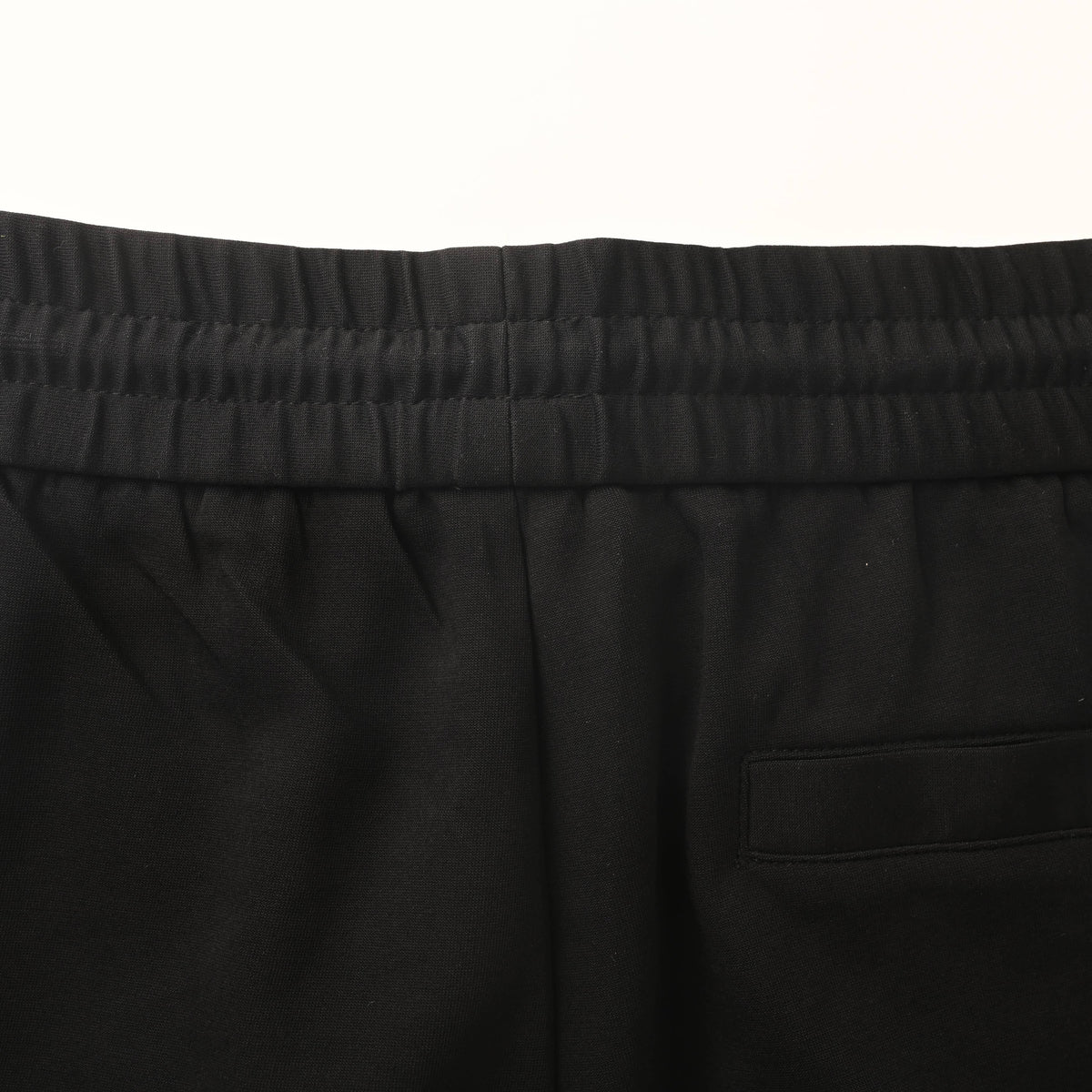 PRADA Black Tapered Cargo Joggers with Buckle Pockets