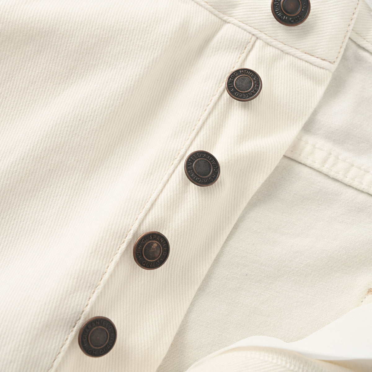Prada Relaxed-Fit Cotton Denim Jeans with Five-Button Fly