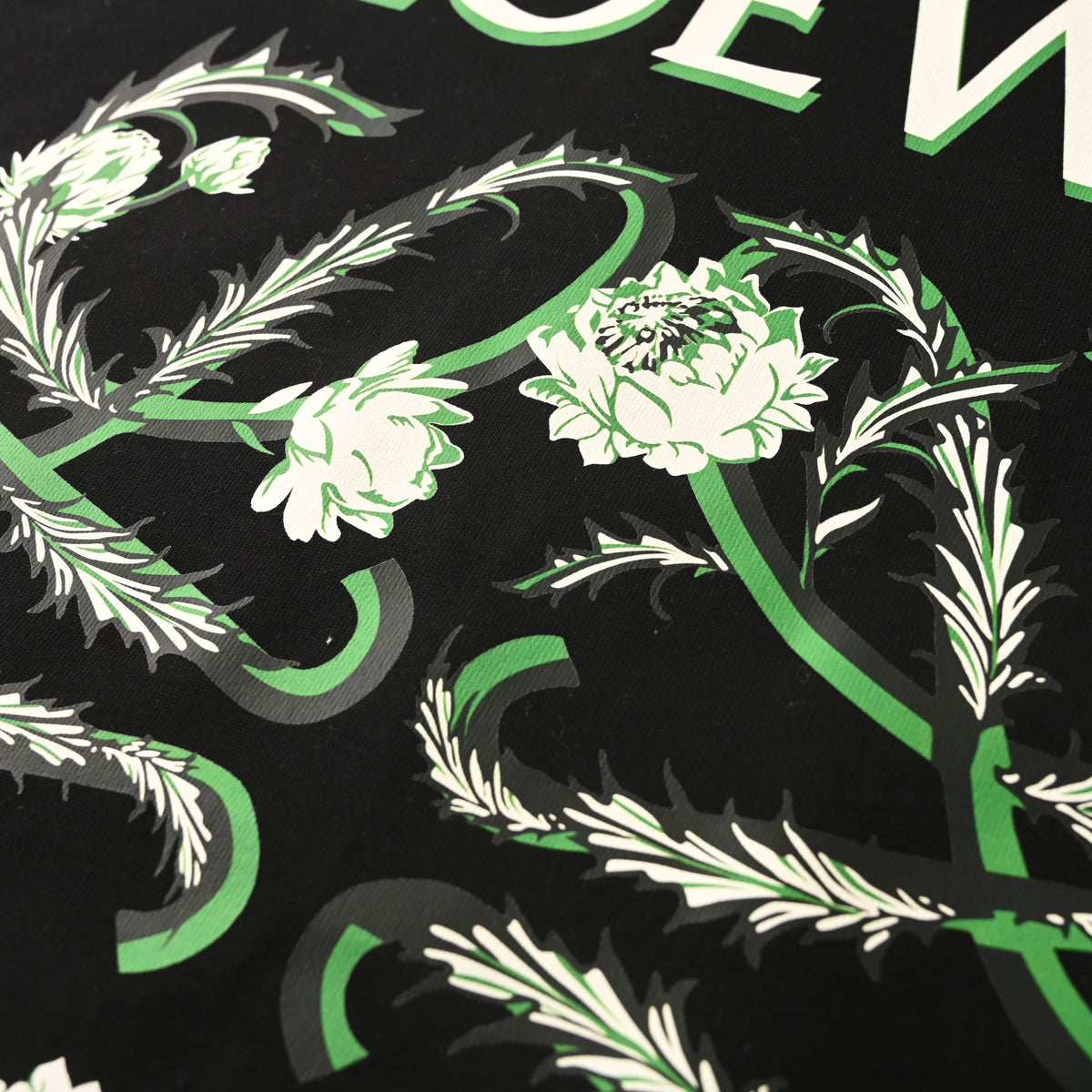 115_LOEWE_罗意威 花藤Logo印花短袖T恤