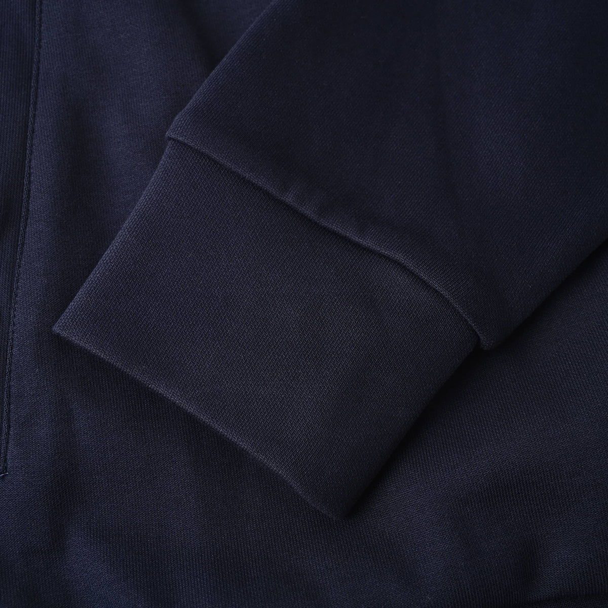 Prada Relaxed-Fit Half-Zip Hoodie with Recycled Nylon Panels & Triangle Logo