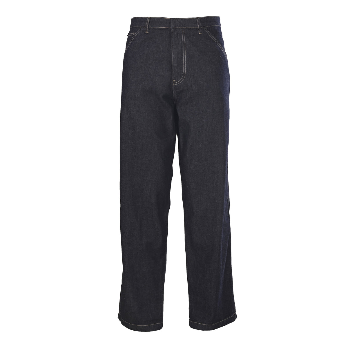 Prada Denim Jeans with Contrast Stitching & Back Pocket Logo