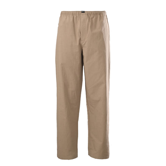 Prada Lettering Label Cotton-Linen Blend Casual Trousers