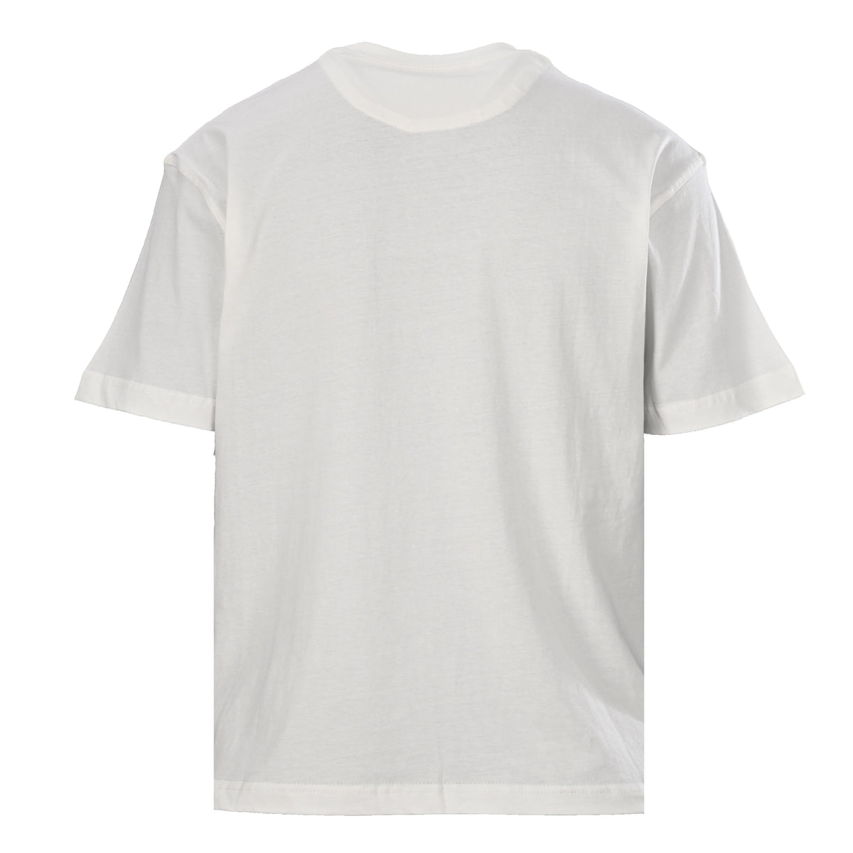 Prada Tricolor Fabric Label Short-Sleeve T-Shirt