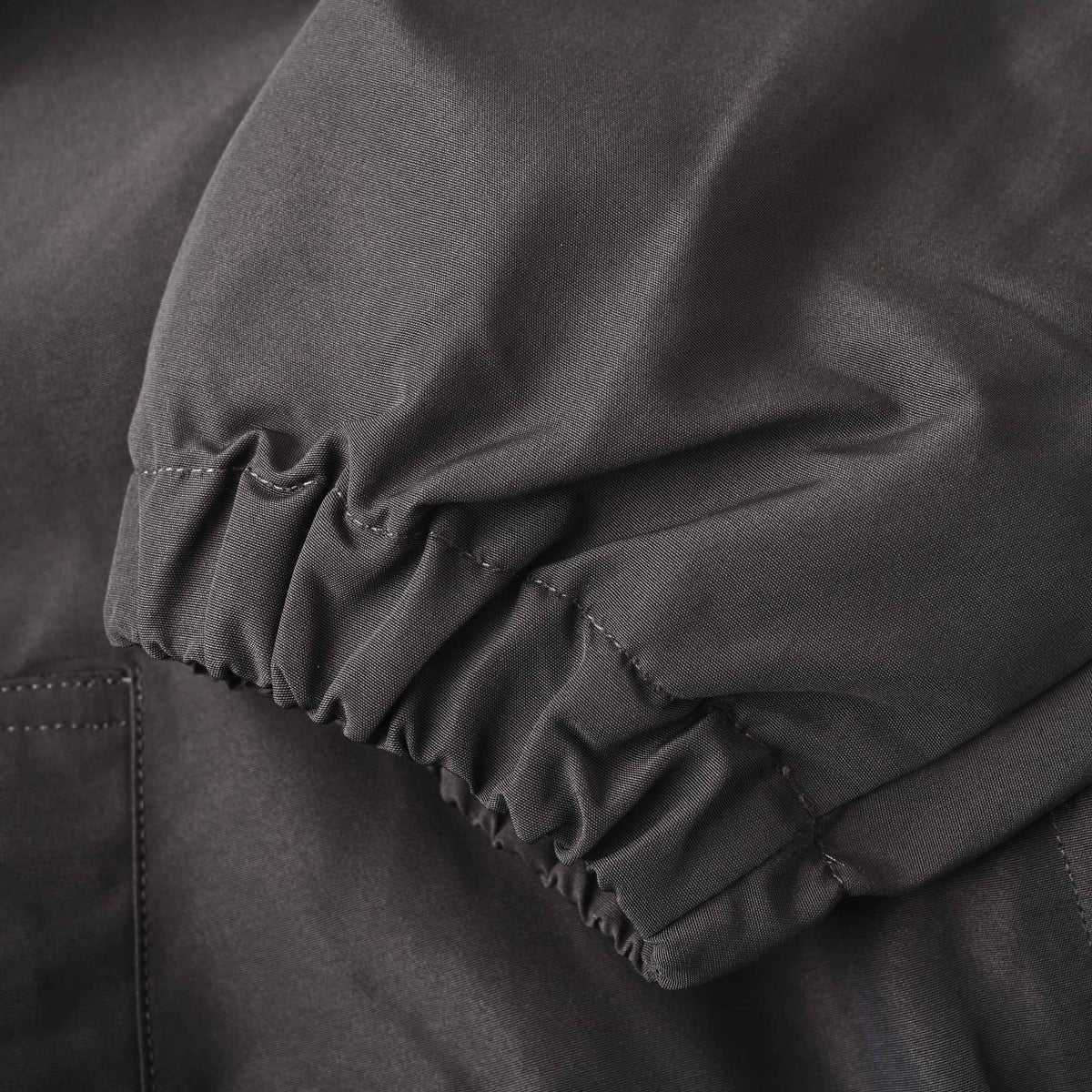 Prada Embroidered Logo Cotton Zip-Up Jacket with Shirt Collar