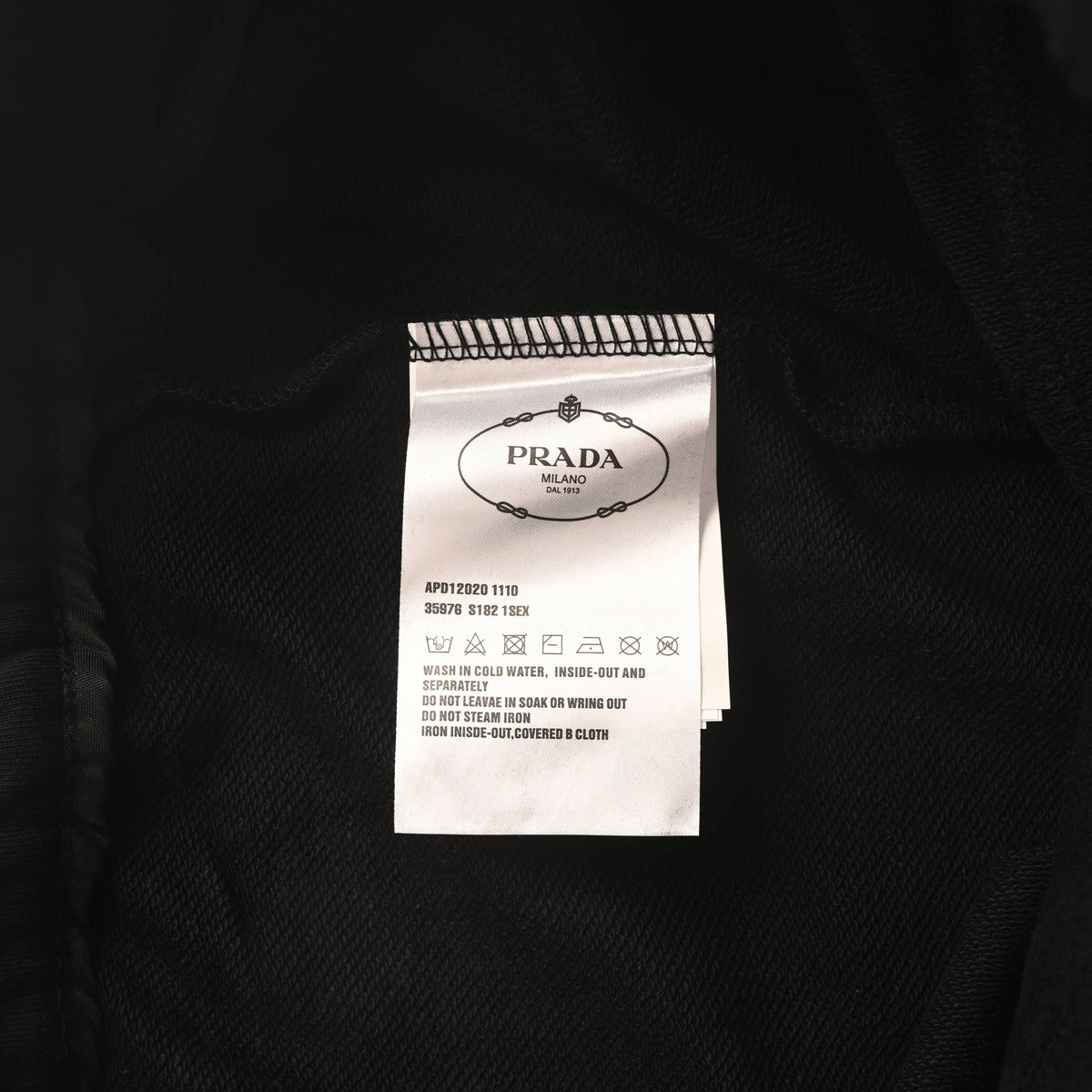 Prada Unisex Lightweight Casual Pants with Back Pocket Logo