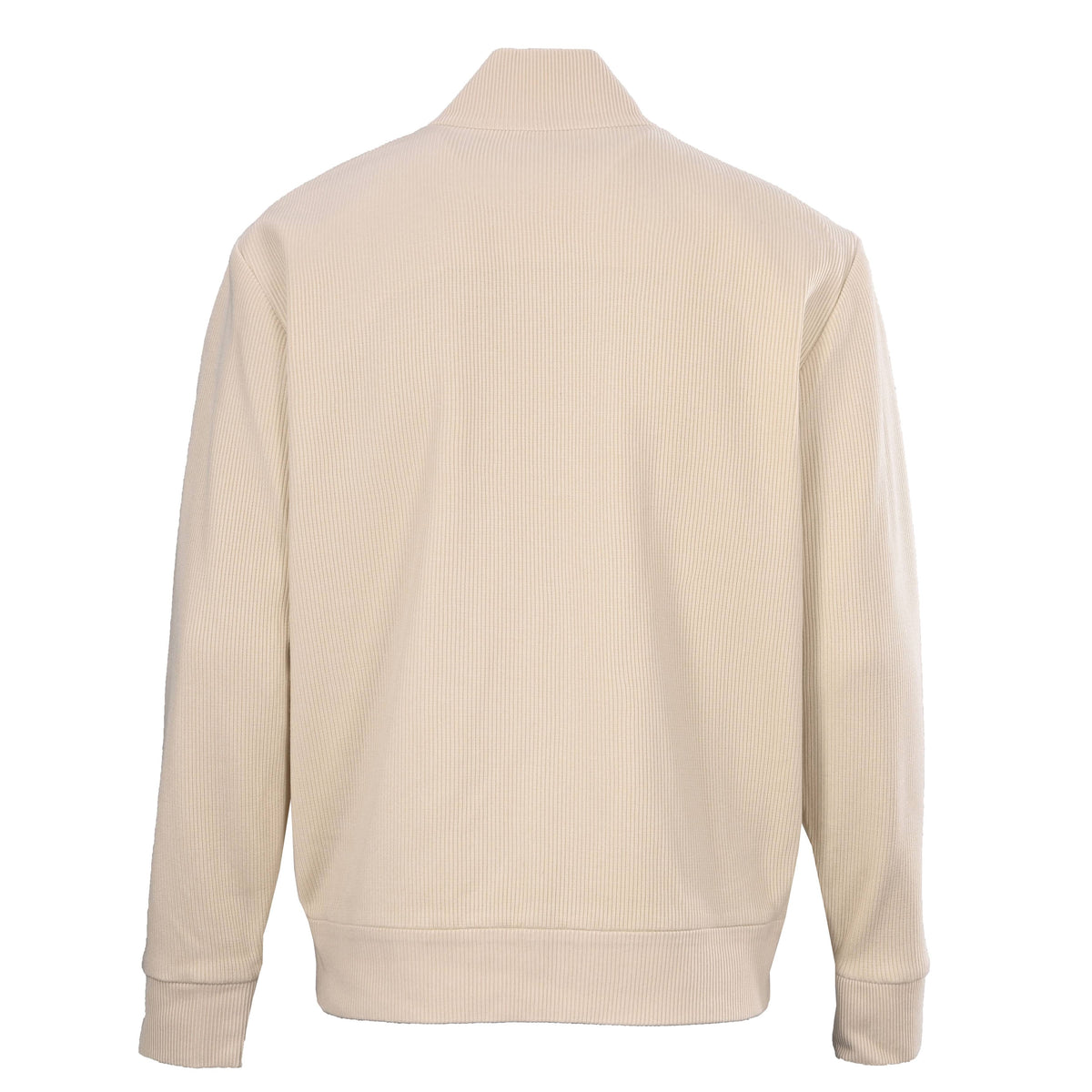 Prada Unisex Striped Knit Zip-Up Cardigan with Stand Collar