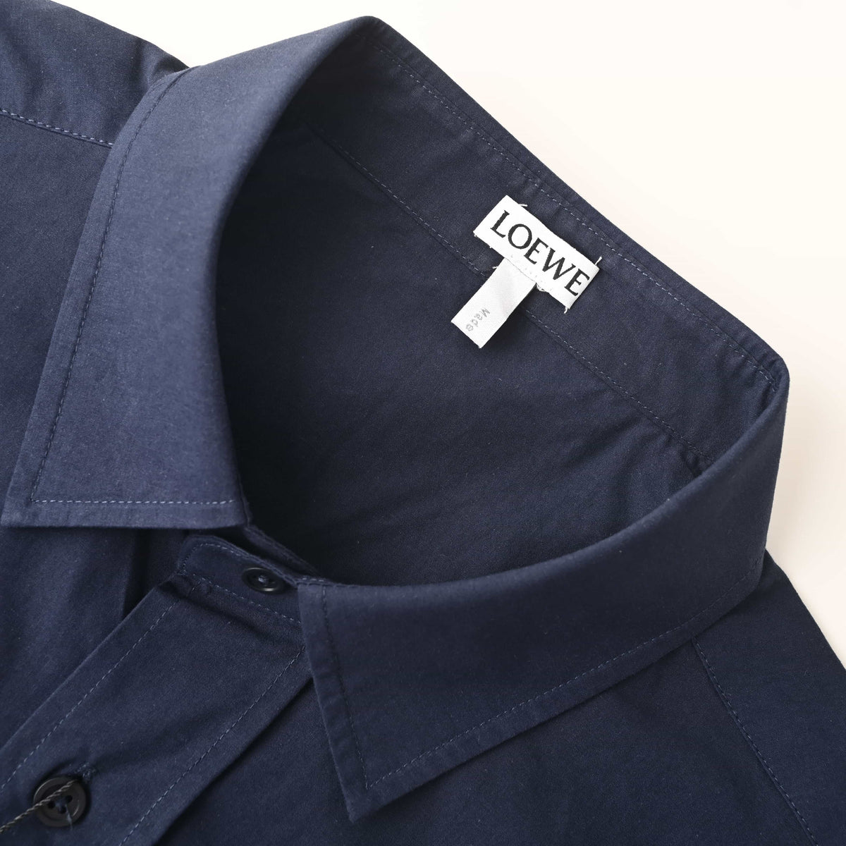 153_LOEWE罗意威 刺绣口袋LOGO长袖衬衫