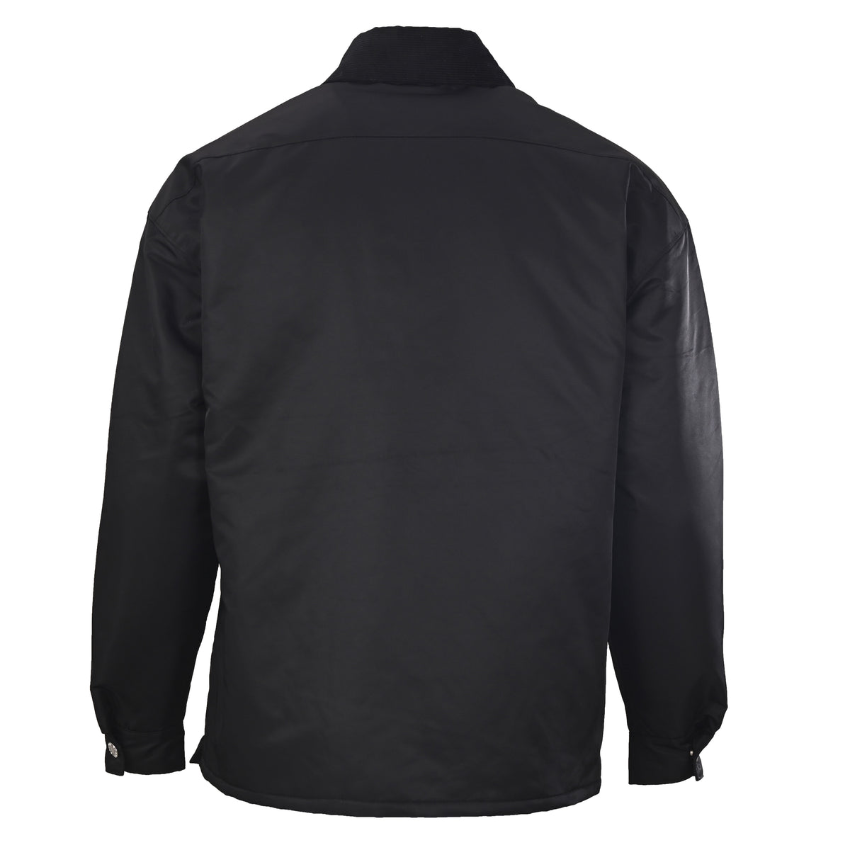 Prada Recycled Nylon Padded Jacket with Triangle Logo & Turn-Down Collar