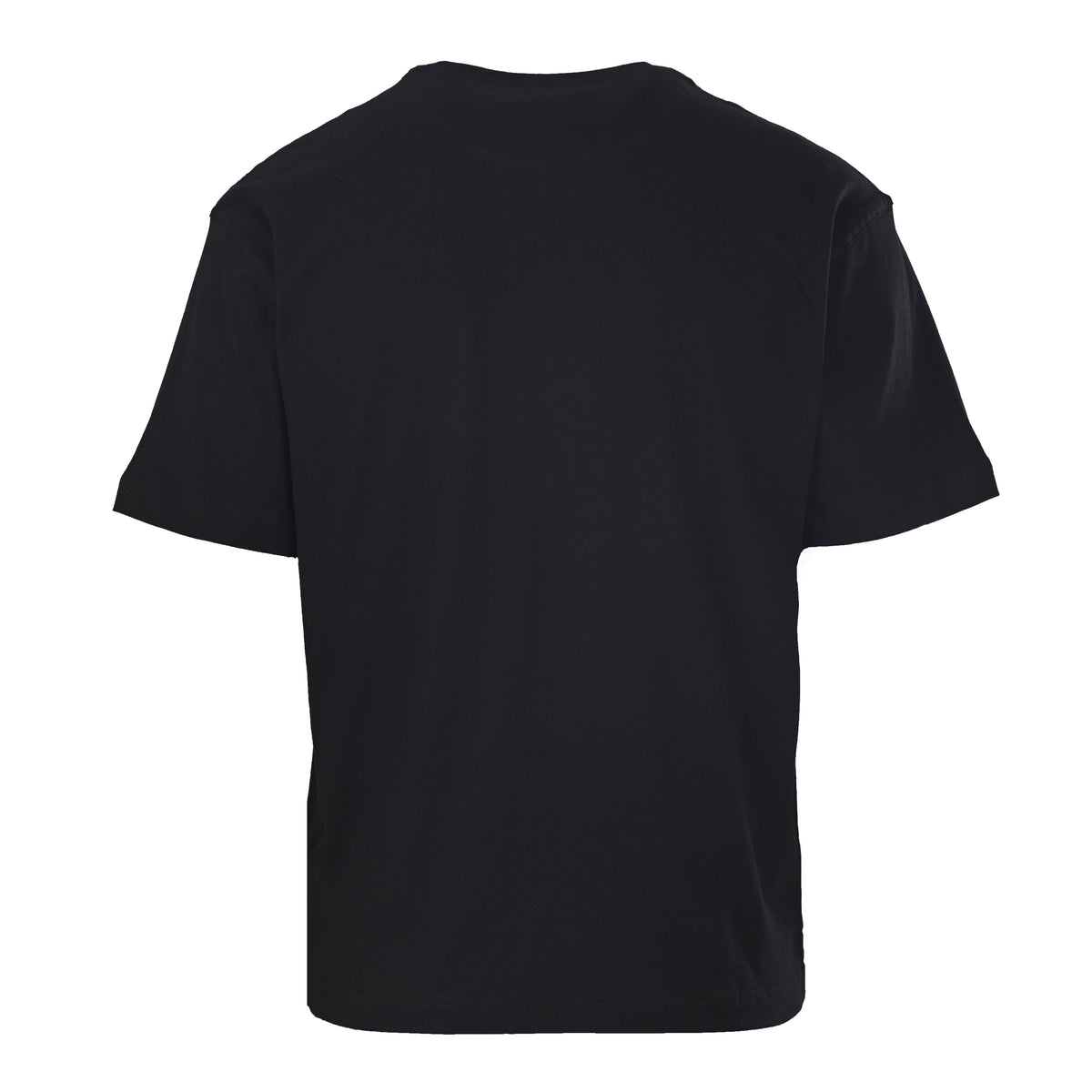 Prada Tricolor Label Cotton Short Sleeve T-Shirt | Relaxed Fit