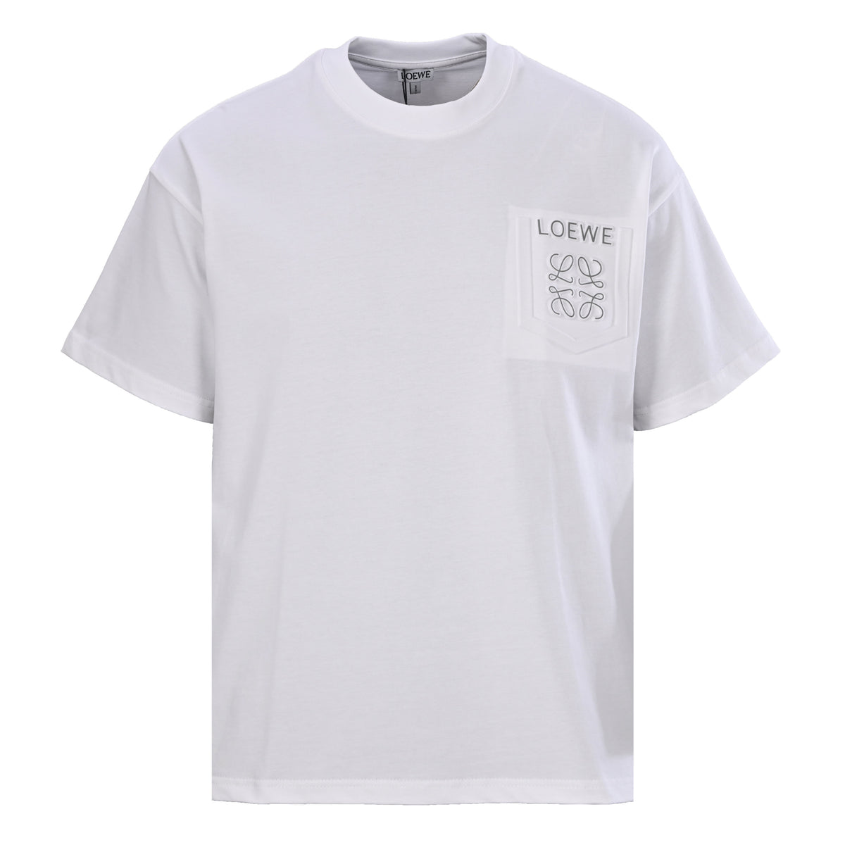 131_Loewe_罗意威 浮雕字母Logo反光短袖T恤