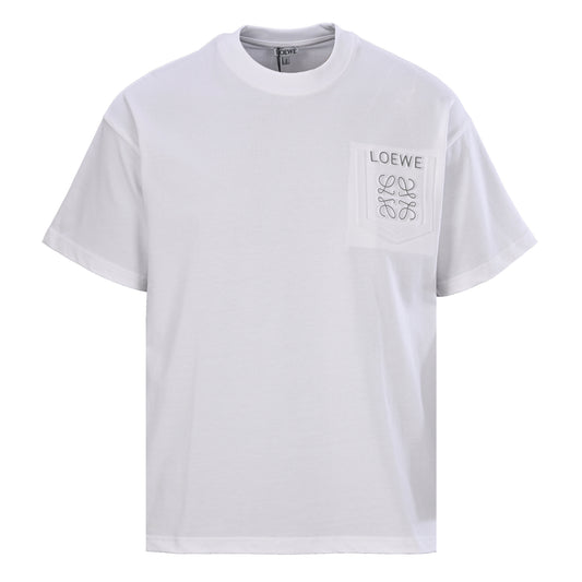 131_Loewe_罗意威 浮雕字母Logo反光短袖T恤