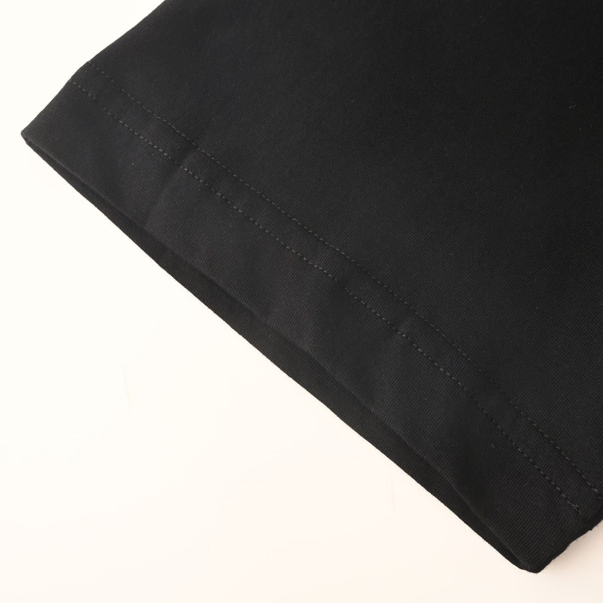Prada Tricolor Label Cotton Short Sleeve T-Shirt | Relaxed Fit