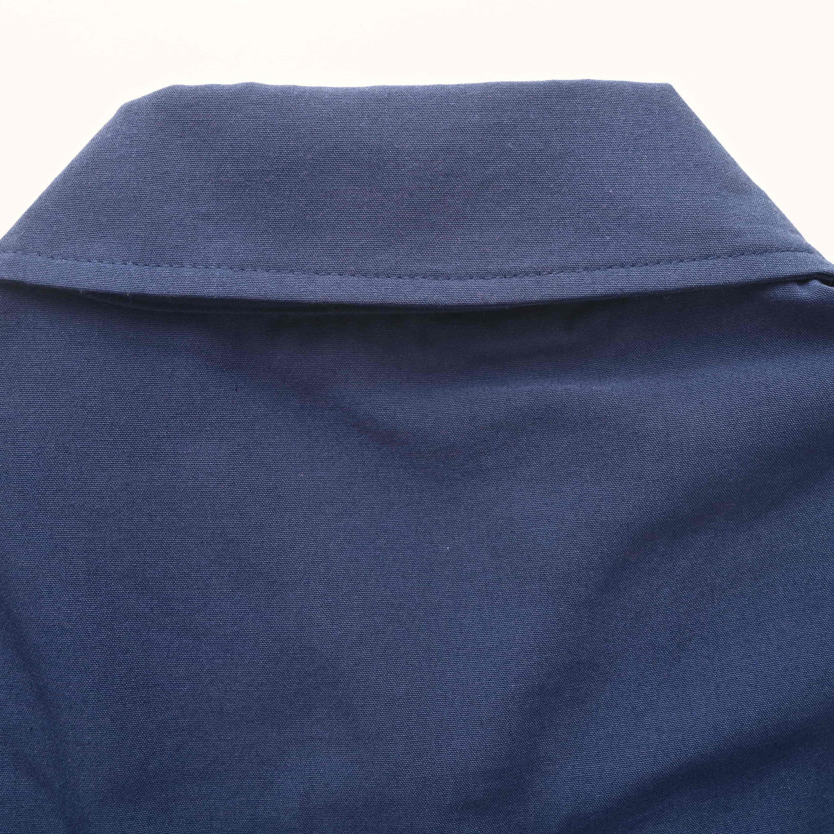 Prada Fitted Oxford Fabric Jacket with Distressed Logo Print