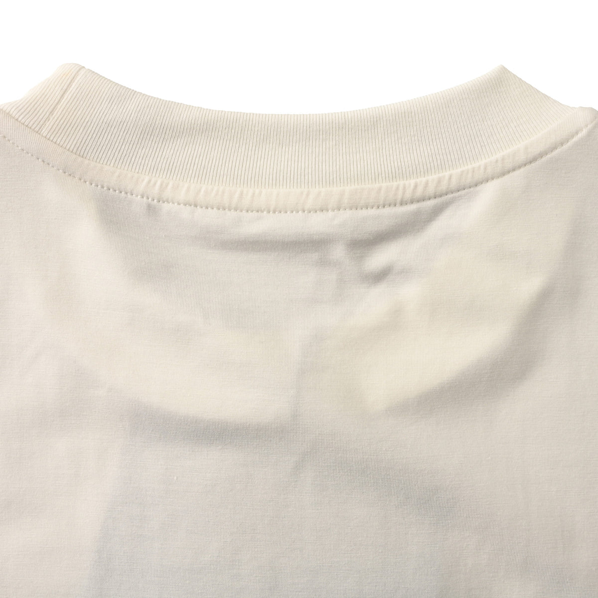 Prada Small Embroidery Crewneck Short-Sleeve T-Shirt