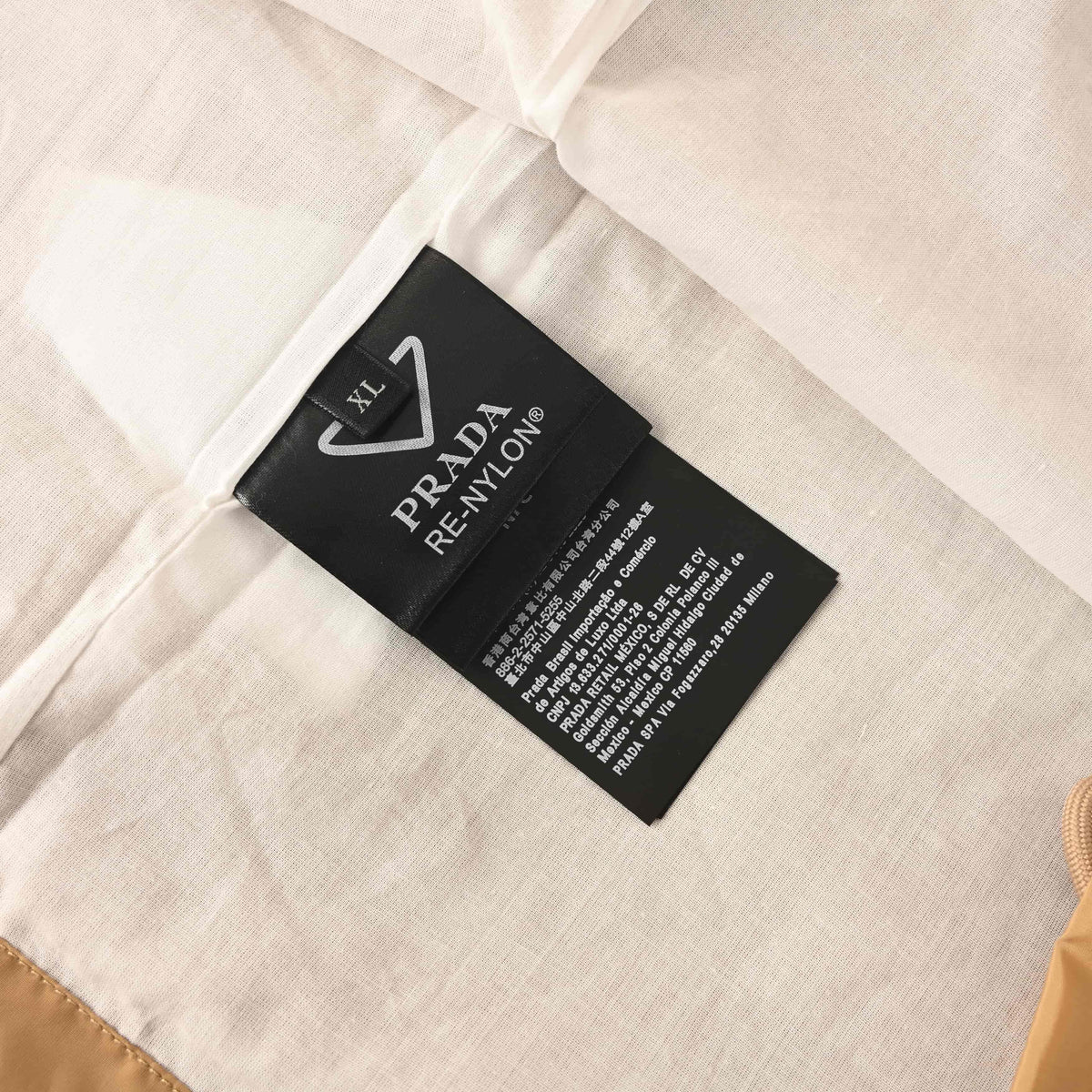 Prada Re-Nylon Triangle Logo Short-Sleeve Zip-Up Shirt Jacket