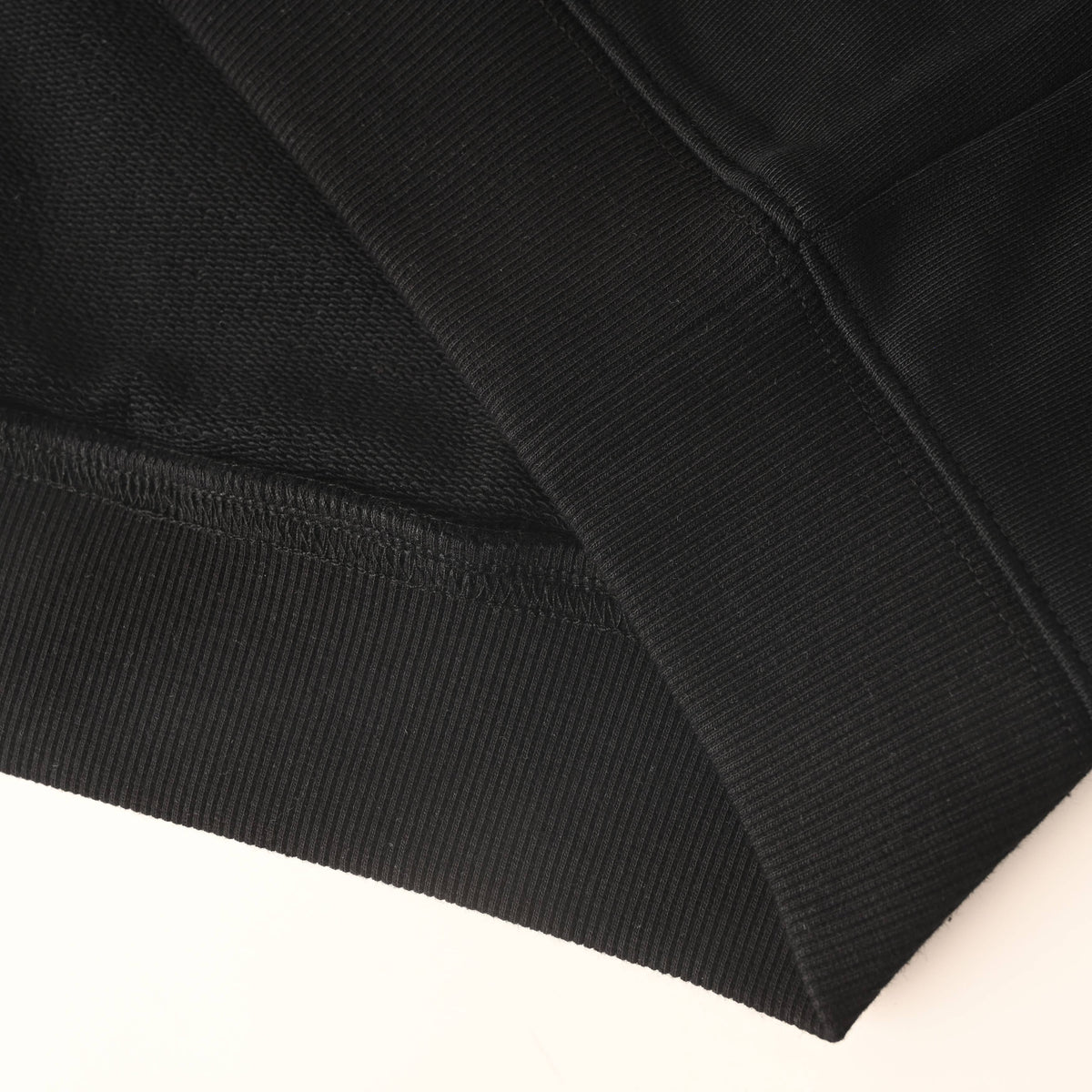 Prada Relaxed-Fit Raglan Hoodie with Brown Suede Elbow Patches
