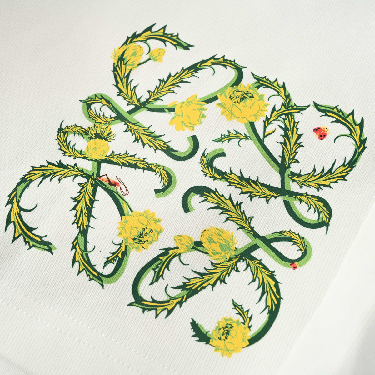 116_LOEWE_罗意威 花藤Logo印花短裤