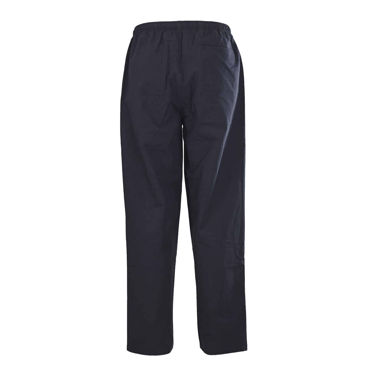 Prada Cotton-Linen Blend Casual Trousers with Lettering Label