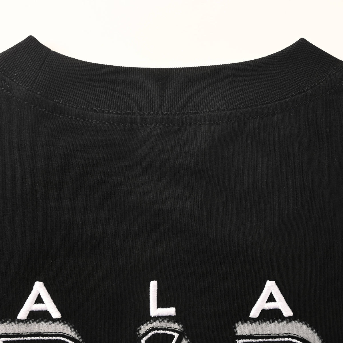 Prada Figure Graphic & Splatter Appliqué Embroidered T-Shirt