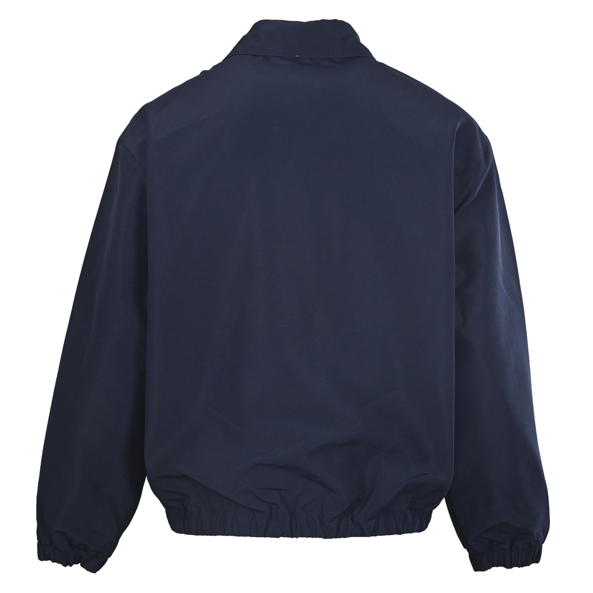 Prada Regular-Fit Cotton Zip-Up Jacket with Embroidered Letter Logo
