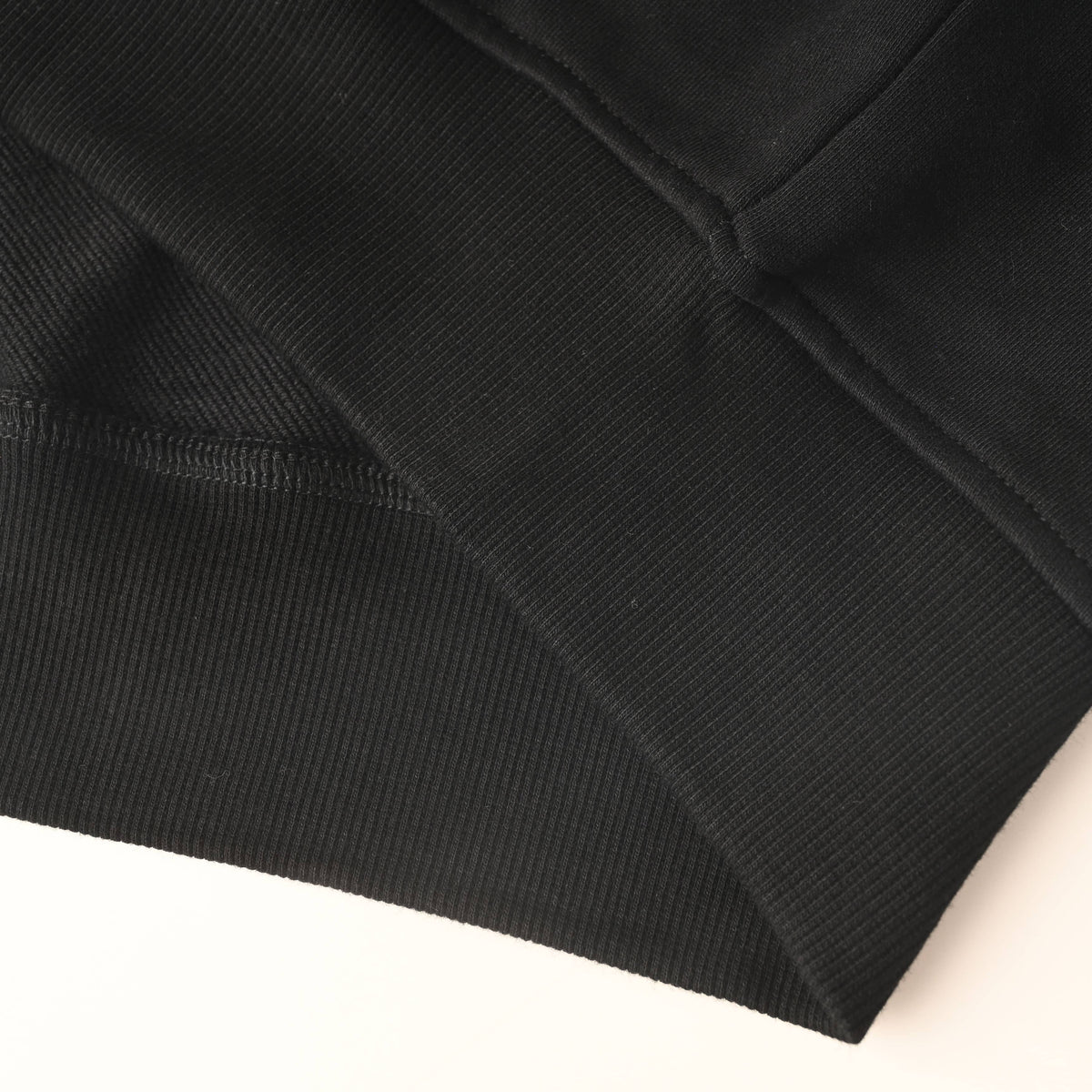 Prada Cotton Terry Half-Zip Sweatshirt with Nylon Collar