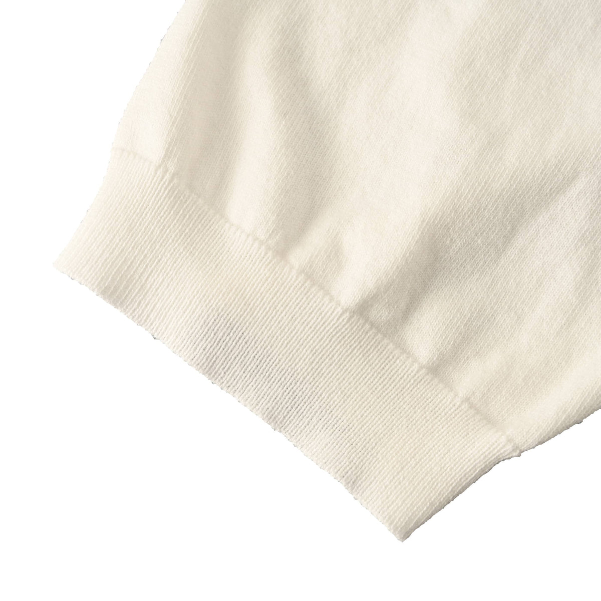 Prada Lettering Jacquard Collared Short-Sleeve Knit T-Shirt