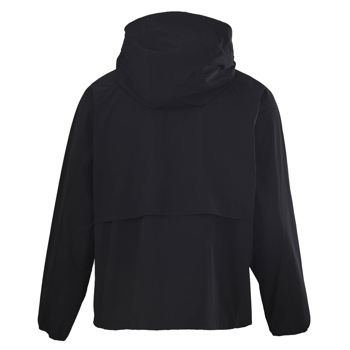 Prada Lightweight Nylon Hooded Jacket with Tonal Logo Print